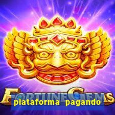 plataforma pagando no cadastro fortune tiger